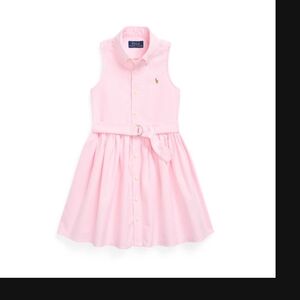 Ralph Lauren Light Pink Belted Dress